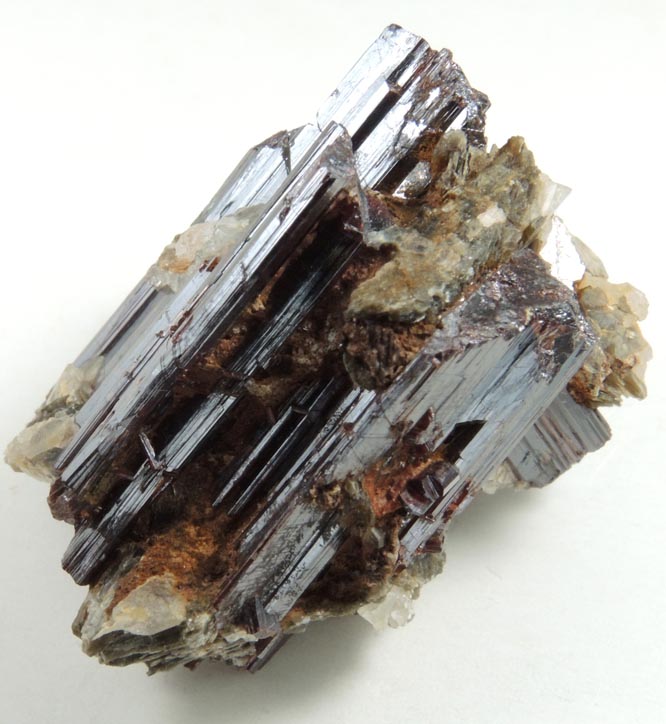 Rutile with Muscovite and Quartz from Onganja Mine, Seeis, Khomas, Namibia
