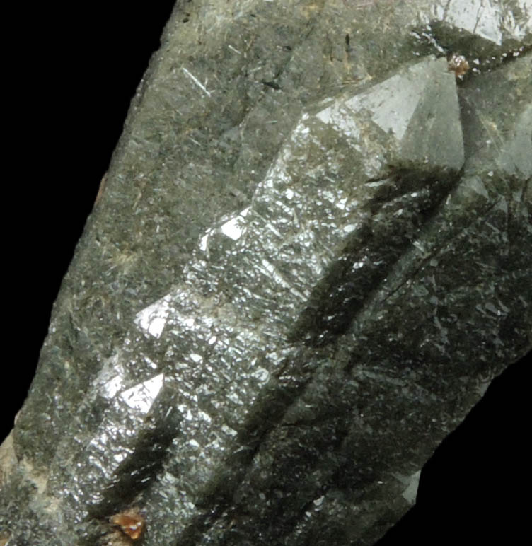 Quartz with Hedenbergite-Actinolite-Crossite inclusions from Sinerechenskoye deposit, west of Kavalerovo, Primorskiy Kray, Russia