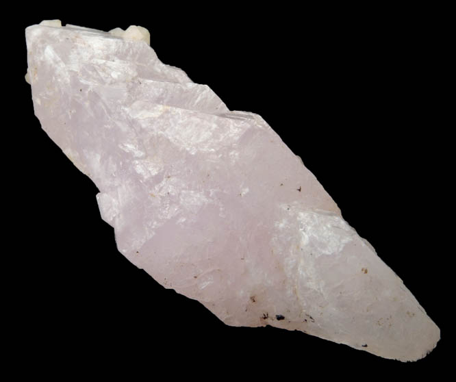 Quartz var. Rose Quartz Crystals with Wardite and Eosphorite from Lavra da Ilha, Taquaral, Jequitinhonha River, Minas Gerais, Brazil