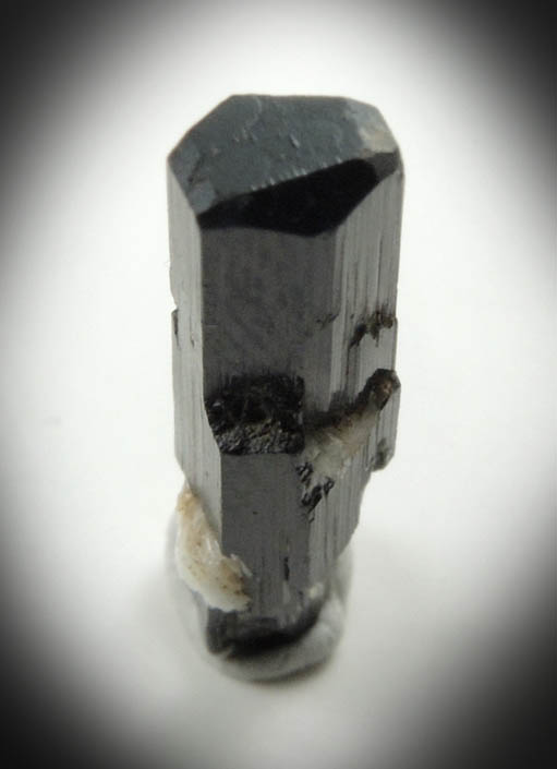 Arfvedsonite (rare terminated crystal) from Hurricane Mountain, east of Intervale, Carroll County, New Hampshire