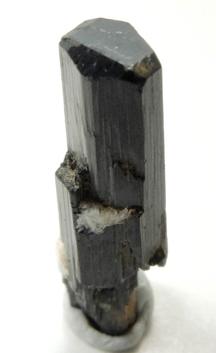 Arfvedsonite (rare terminated crystal) from Hurricane Mountain, east of Intervale, Carroll County, New Hampshire