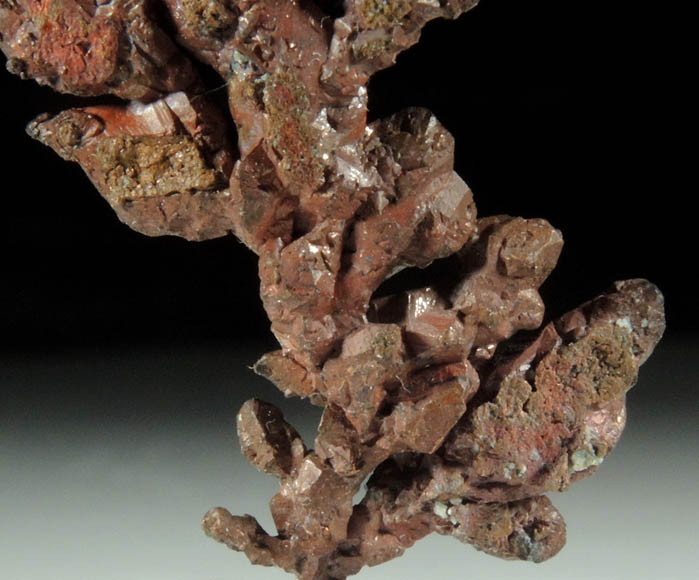 Copper (naturally crystallized native copper) from Bisbee, Warren District, Cochise County, Arizona