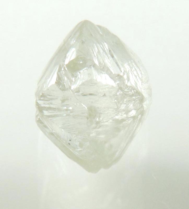 Diamond (1.99 carat gem-grade colorless octahedral diamonds) from Mirny, Sakha Republic, Siberia, Russia