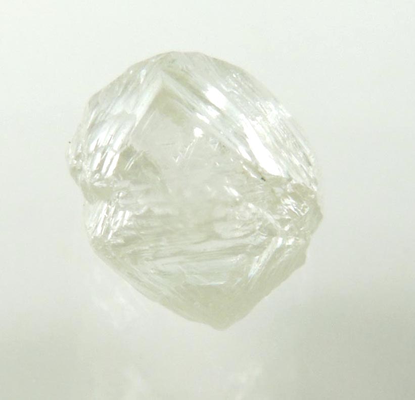 Diamond (1.99 carat gem-grade colorless octahedral diamonds) from Mirny, Sakha Republic, Siberia, Russia