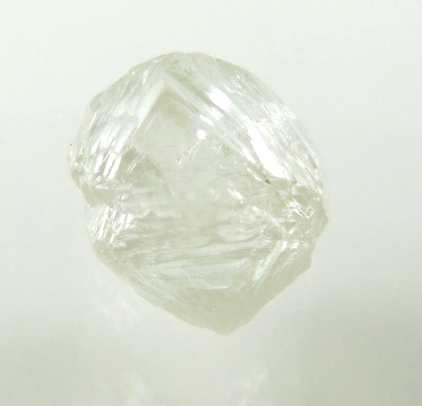 Diamond (1.99 carat gem-grade colorless octahedral diamonds) from Mirny, Sakha Republic, Siberia, Russia