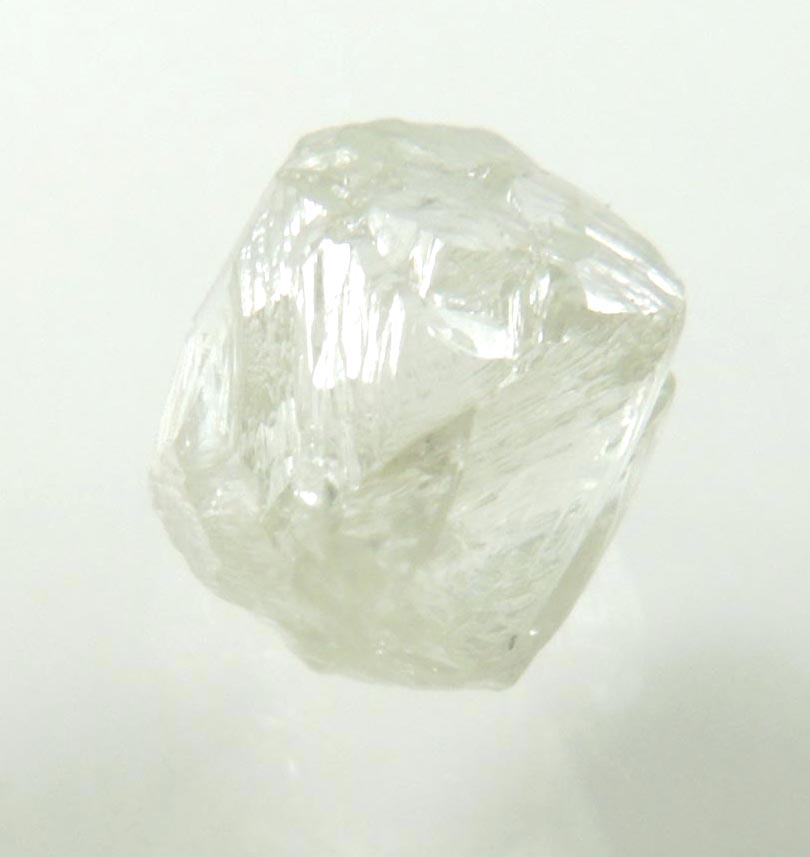 Diamond (1.99 carat gem-grade colorless octahedral diamonds) from Mirny, Sakha Republic, Siberia, Russia