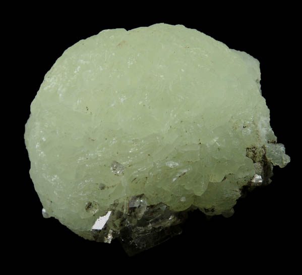 Prehnite with Apophyllite from Millington Quarry, Bernards Township, Somerset County, New Jersey