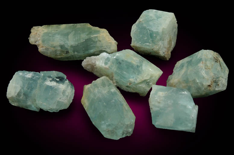 Beryl var. Aquamarine from north ridge of Long Hill, Haddam, Middlesex County, Connecticut