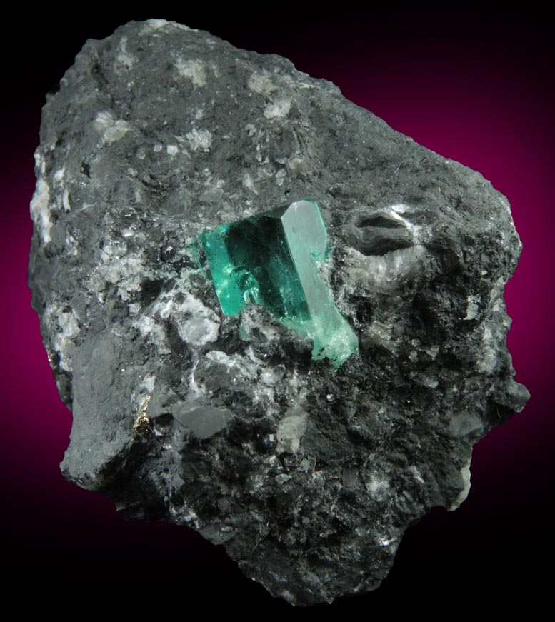 Beryl var. Emerald from Coscuez Mine, Vasquez-Yacopi Mining District, Colombia