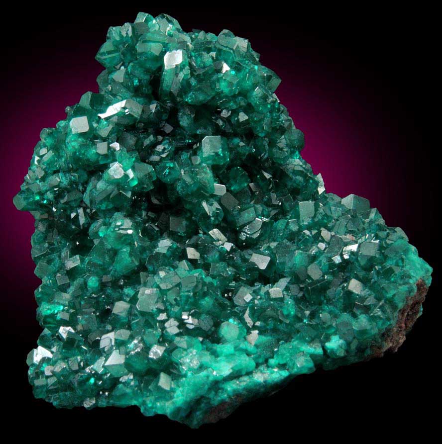 Dioptase from Tsumeb Mine, Otavi-Bergland District, Oshikoto, Namibia