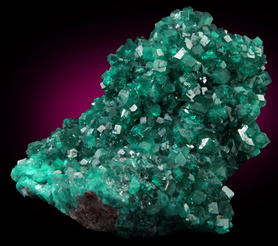 Dioptase from Tsumeb Mine, Otavi-Bergland District, Oshikoto, Namibia