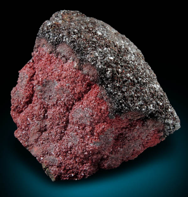 Cinnabar var. Raspberry Ore from New Idria Mine, Benito County, California