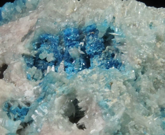 Penfieldite with Boleite from Sierra Gorda District, Antofagasta, Chile