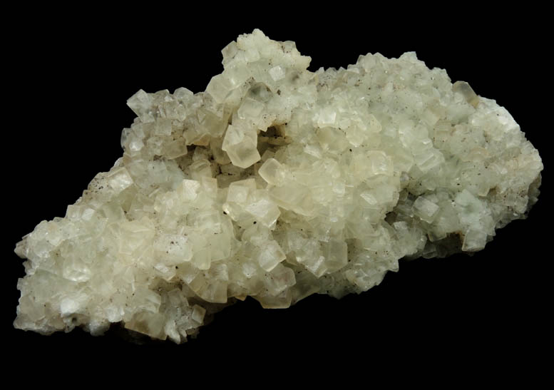 Calcite over Datolite from Millington Quarry, Bernards Township, Somerset County, New Jersey