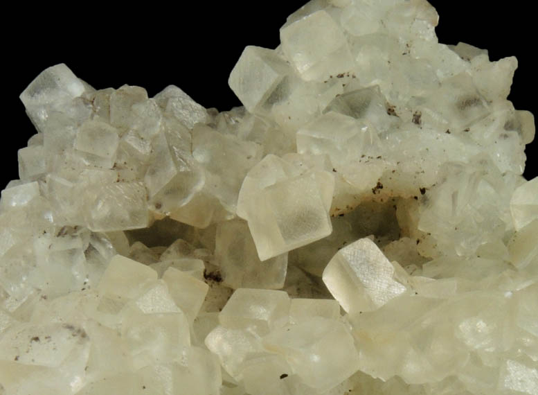 Calcite over Datolite from Millington Quarry, Bernards Township, Somerset County, New Jersey