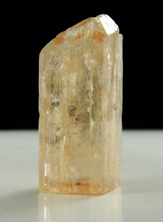 Topaz var. Imperial Topaz from Ouro Preto, Minas Gerais, Brazil