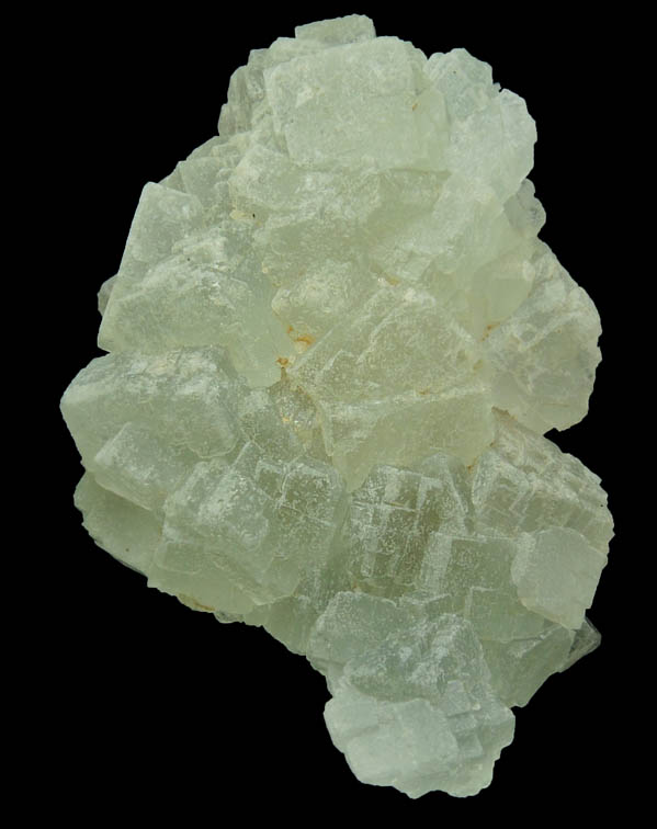 Fluorite over Quartz from Hardy Mine, Oatman District, Mohave County, Arizona