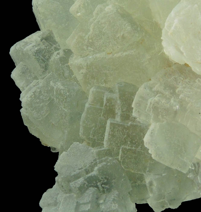 Fluorite over Quartz from Hardy Mine, Oatman District, Mohave County, Arizona