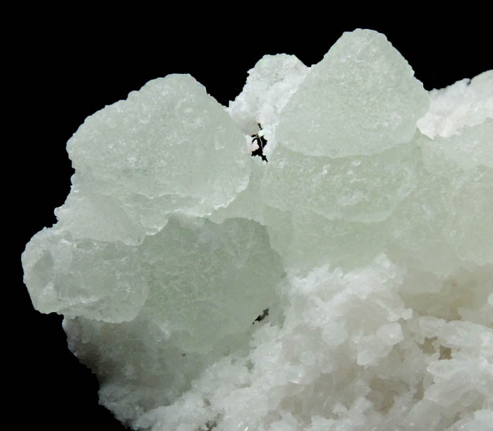 Fluorite on Quartz from Hardy Mine, Oatman District, Mohave County, Arizona