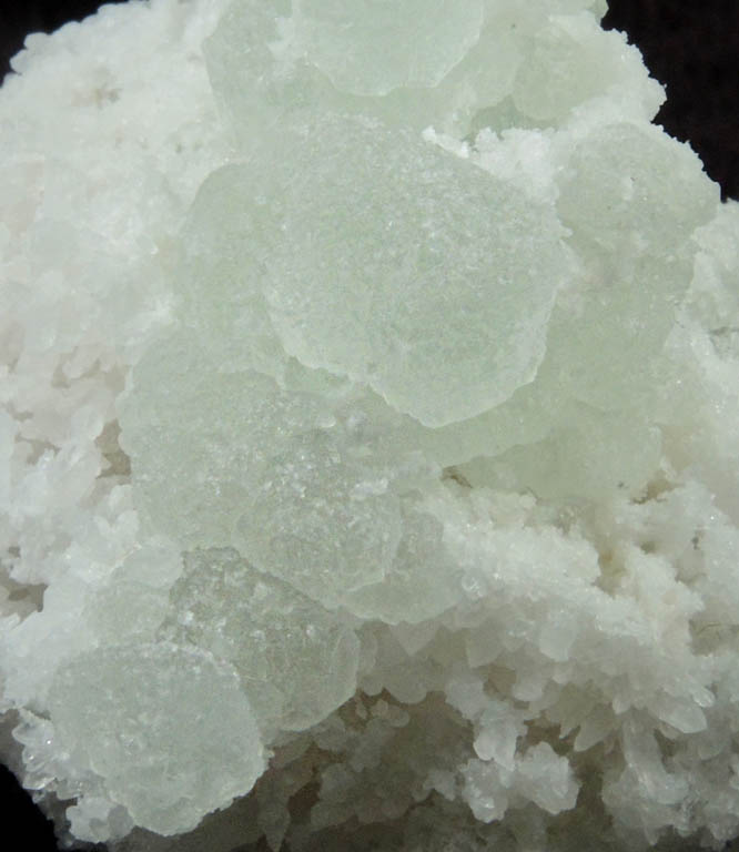 Fluorite on Quartz from Hardy Mine, Oatman District, Mohave County, Arizona