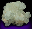 Fluorite on Quartz from Hardy Mine, Oatman District, Mohave County, Arizona