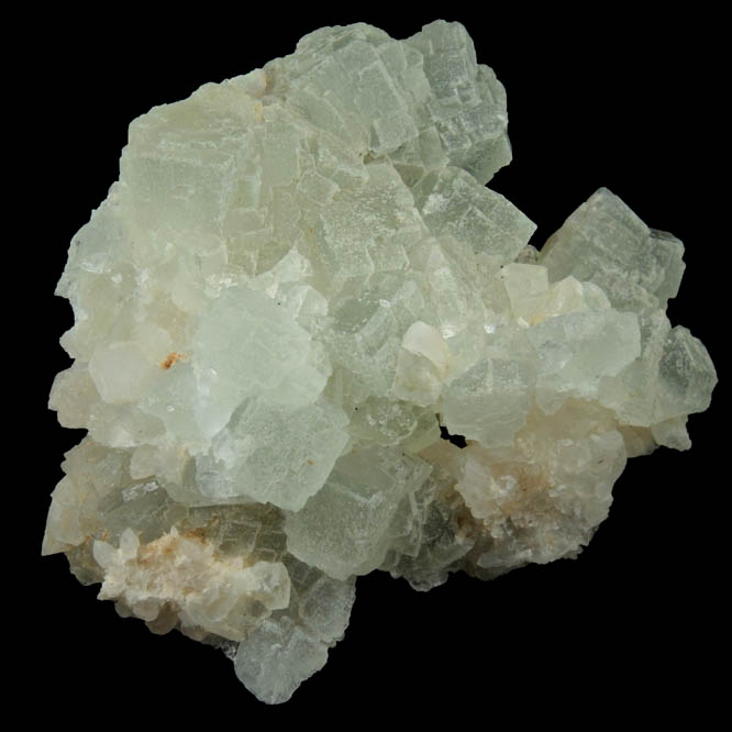 Fluorite on Quartz from Hardy Mine, Oatman District, Mohave County, Arizona