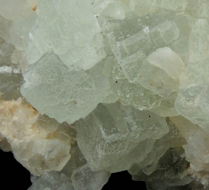 Fluorite on Quartz from Hardy Mine, Oatman District, Mohave County, Arizona