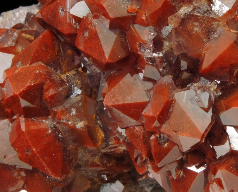 Quartz var. Amethyst Quartz with Hematite inclusions from Pearl Station, Thunder Bay District, Ontario, Canada