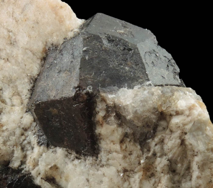 Almandine Garnet in Albite-Quartz-Muscovite from Hedgehog Hill, Peru, Oxford County, Maine