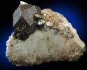 Almandine Garnet in Albite-Quartz-Muscovite from Hedgehog Hill, Peru, Oxford County, Maine