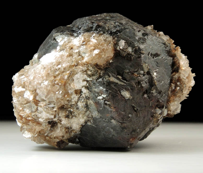 Almandine Garnet with Muscovite from Hedgehog Hill, Peru, Oxford County, Maine