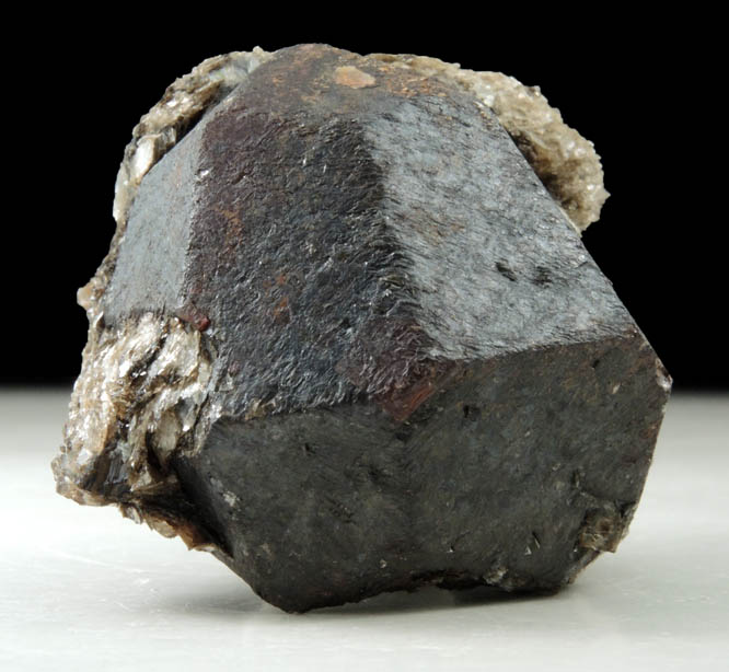 Almandine Garnet from Hedgehog Hill, Peru, Oxford County, Maine