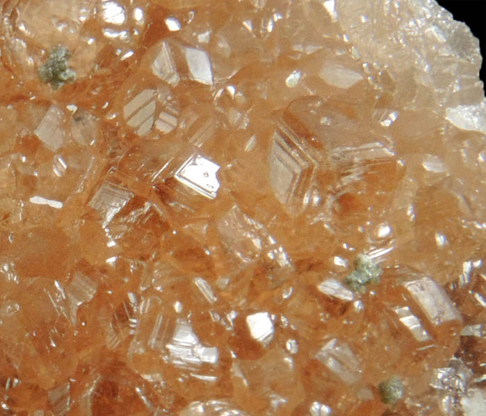 Grossular Garnet with minor Diopside from Jeffrey Mine, Asbestos, Qubec, Canada