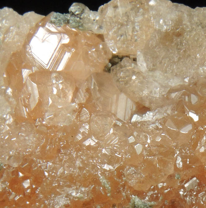 Grossular Garnet with minor Diopside from Jeffrey Mine, Asbestos, Qubec, Canada