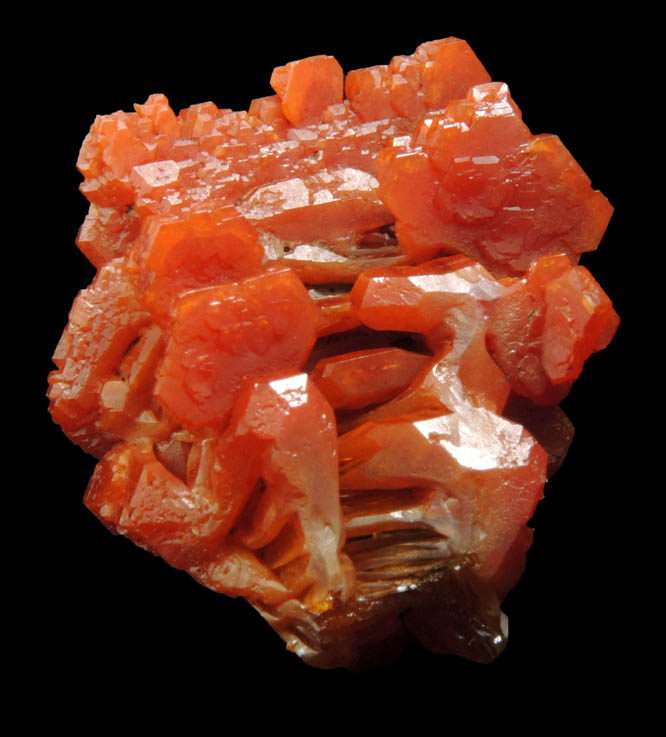 Vanadinite from Mibladen, Haute Moulouya Basin, Zeida-Aouli-Mibladen belt, Midelt Province, Morocco