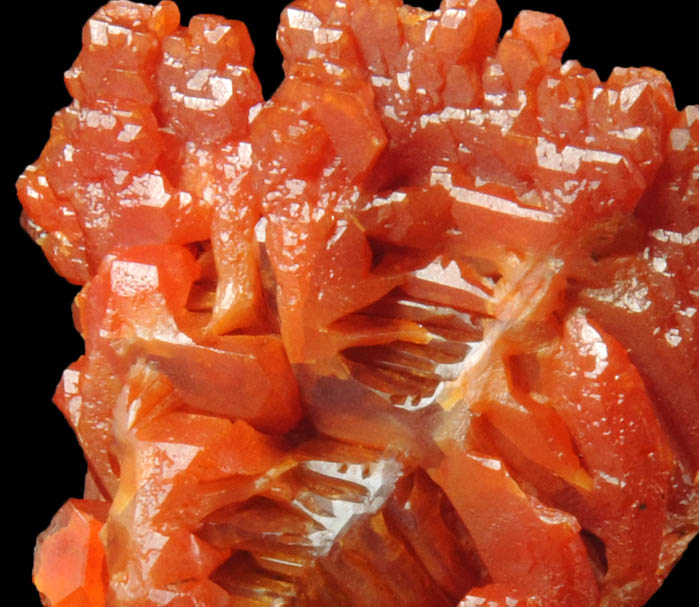 Vanadinite from Mibladen, Haute Moulouya Basin, Zeida-Aouli-Mibladen belt, Midelt Province, Morocco