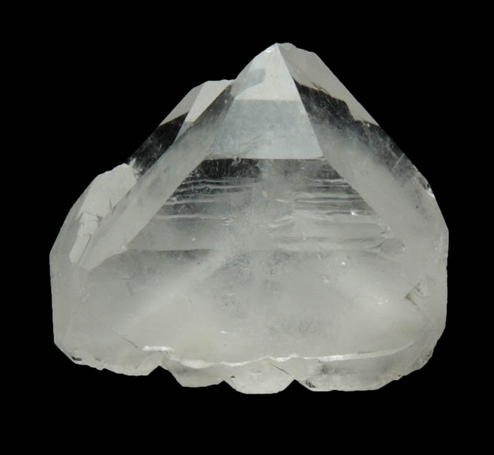 Quartz with phantom-growth zones from Red Bridge Mine, Spring Glen, Ellenville District, Ulster County, New York