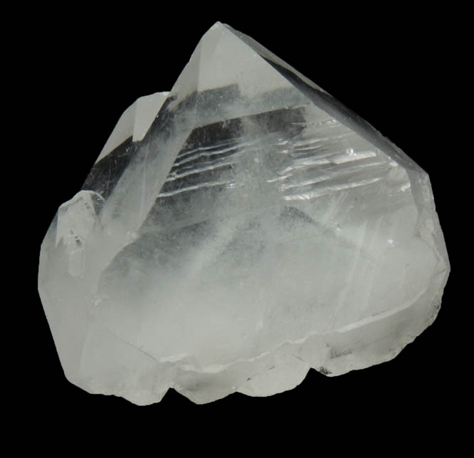 Quartz with phantom-growth zones from Red Bridge Mine, Spring Glen, Ellenville District, Ulster County, New York