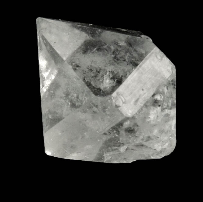 Quartz with phantom-growth zone from Red Bridge Mine, Spring Glen, Ellenville District, Ulster County, New York