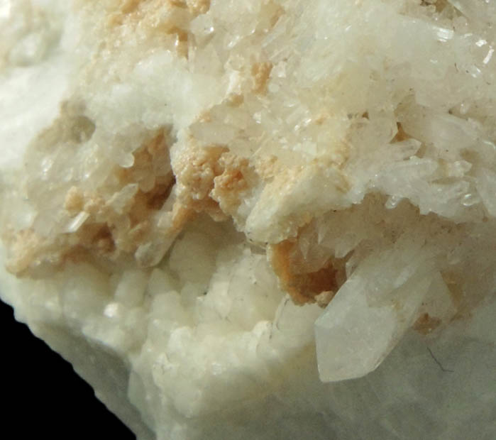 Quartz with Cookeite on Albite var. Cleavelandite from Harvard Quarry, Noyes Mountain, Greenwood, Oxford County, Maine