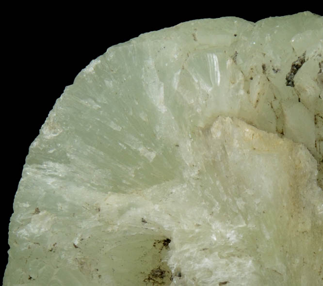 Prehnite from Prospect Park Quarry, Prospect Park, Passaic County, New Jersey