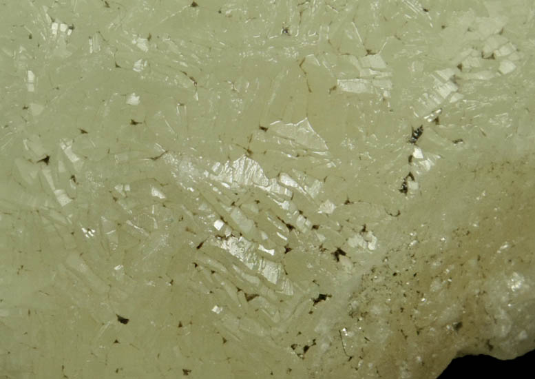 Prehnite from Prospect Park Quarry, Prospect Park, Passaic County, New Jersey