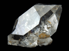 Quartz var. Herkimer Diamond with Dolomite from Middleville, Herkimer County, New York