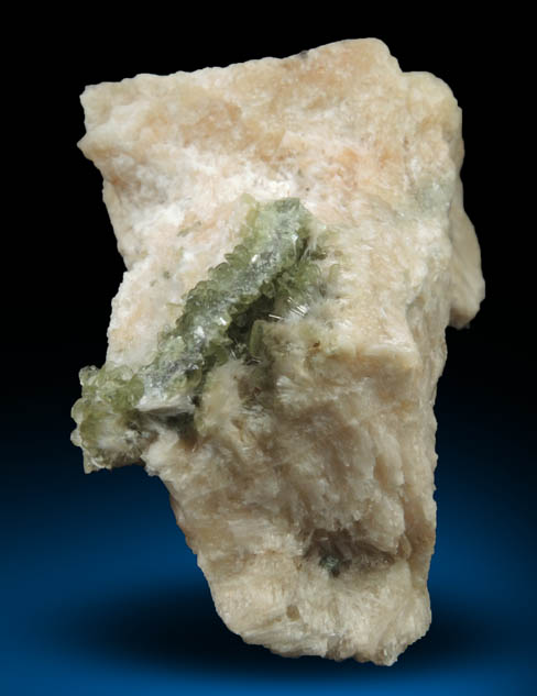 Diaspore on Natrolite from Tvedalen, Larvik, Vestfold, Norway