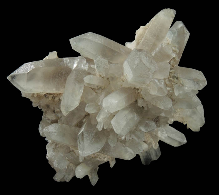 Quartz var. Smoky Quartz from Lord Hill Quarry, Stoneham, Oxford County, Maine