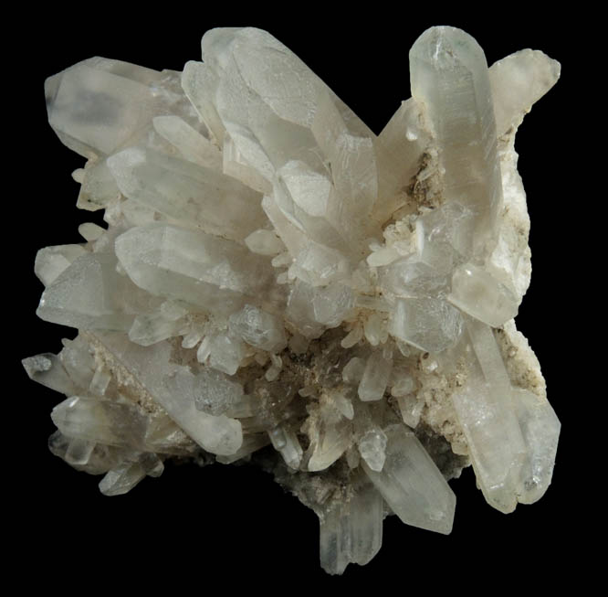 Quartz var. Smoky Quartz from Lord Hill Quarry, Stoneham, Oxford County, Maine