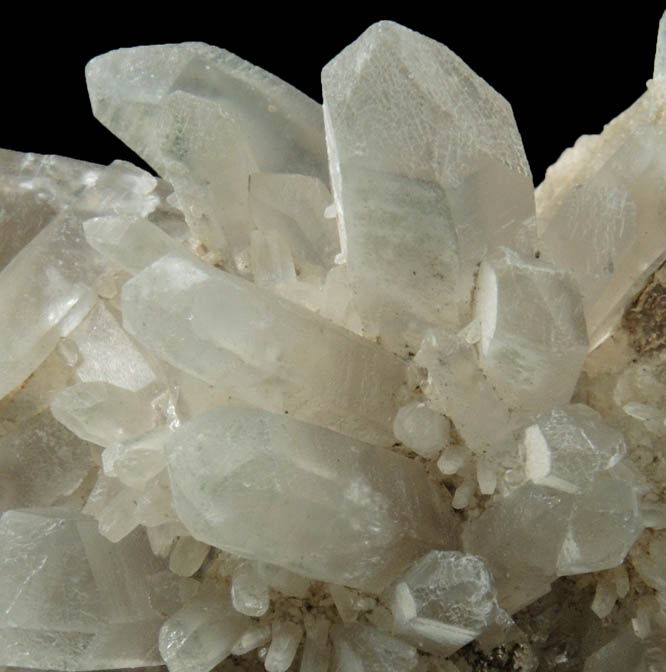 Quartz var. Smoky Quartz from Lord Hill Quarry, Stoneham, Oxford County, Maine