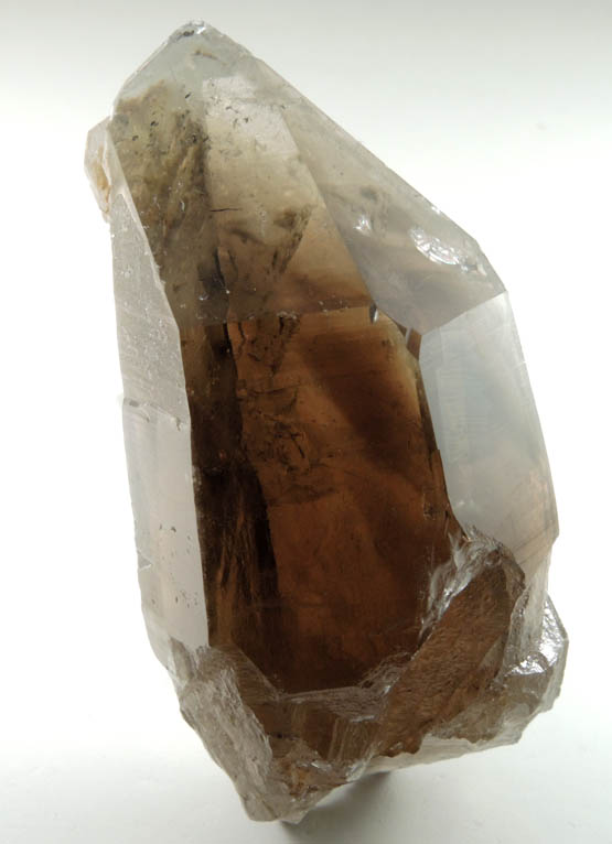 Quartz var. Smoky Quartz (gem-grade) from North Moat Mountain, Bartlett, Carroll County, New Hampshire