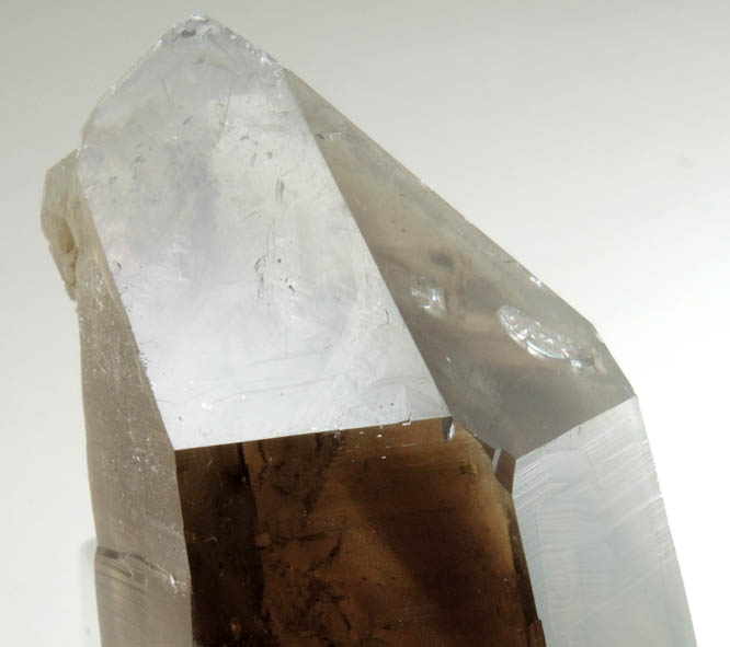 Quartz var. Smoky Quartz (gem-grade) from North Moat Mountain, Bartlett, Carroll County, New Hampshire