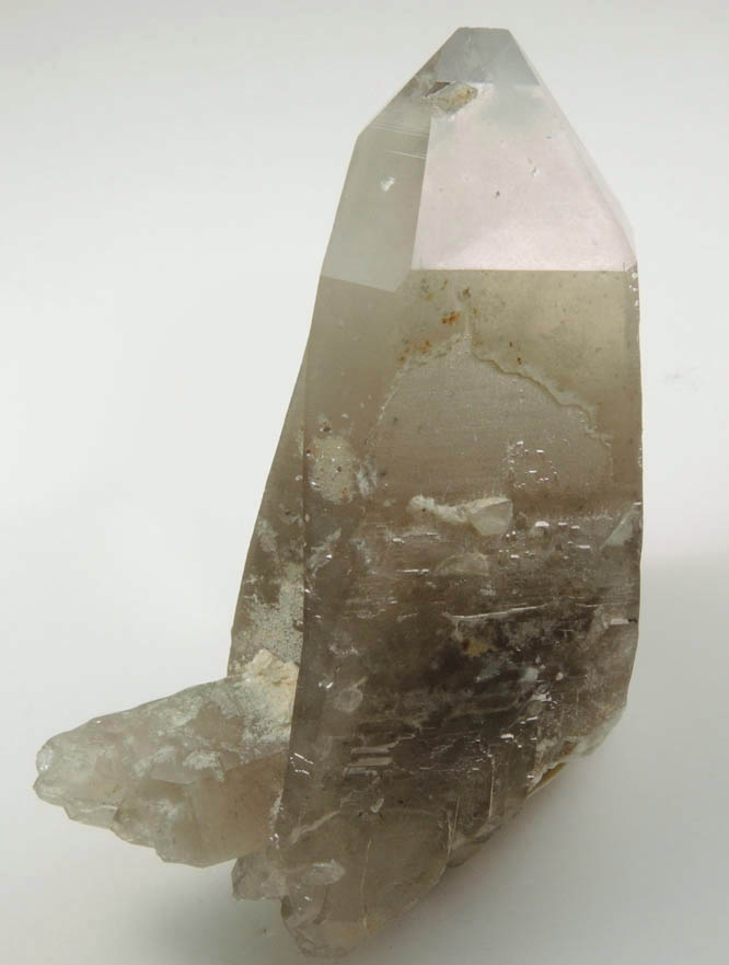 Quartz var. Smoky Quartz (etched crystals) from North Moat Mountain, Bartlett, Carroll County, New Hampshire